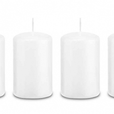 Candele bianche (100x48) - 4 candele