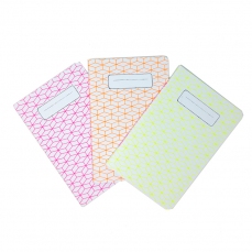 Quaderno a quadretti A5 -  Linee fluo - scegli il tuo colore
