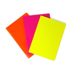 Quaderno a quadretti A5- monocolore fluo - scegli il tuo colore