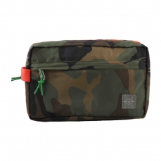 Astuccio grande con tasca frontale - militare marrone