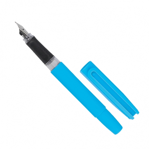 Penna stilografica  - azzurra