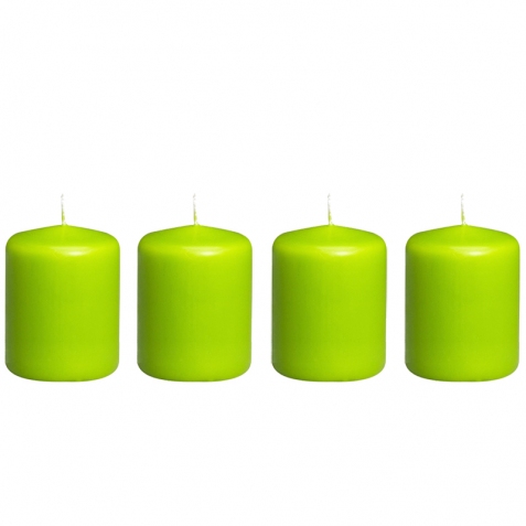 Candele verdi (80x60) - 4 candele