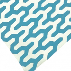 Tappeto in cotone indiano 120 x 180 - Verde acqua