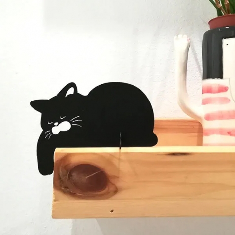 Piccola decorazione libreria - Gatto
