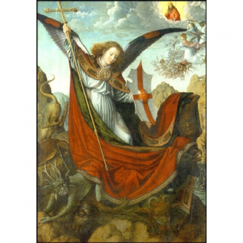 Cartolina: Arcangelo Michele di Gerald David