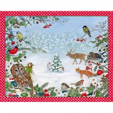 Calendario dell'Avvento Grande - Natale della foresta di Pippa e Pelle