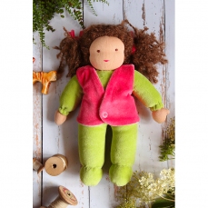 Bambola morbida in velluto (30cm) - Thea