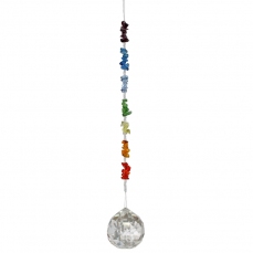 Acchiappasole dei 7 Chakra con pietre