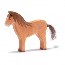 Cavallo marrone - in legno