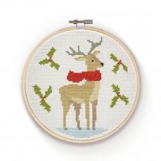 Punto croce - Kit per realizzare una Renna